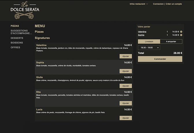La_Dolce_Serata_portfolio_online_ordering_restaurant